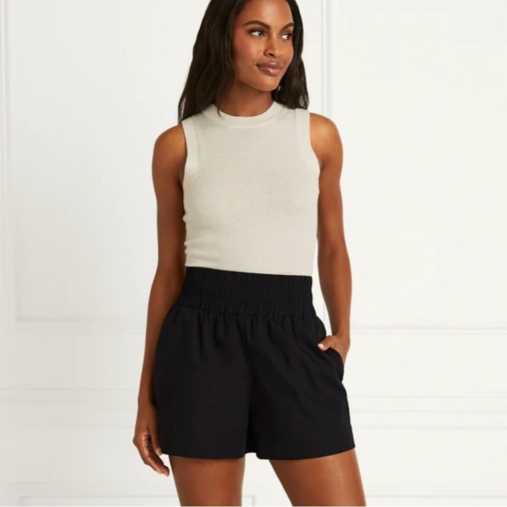 [hill house] NWT livie black nap shorts